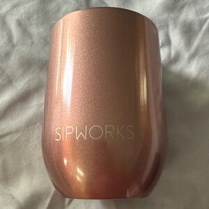 Sipworks Rose Gold Tumbler